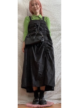 「studio CLIP（スタディオクリップ）のアイテム」を使った、kumanomi006さん（骨格ウェーブ・レディース・166cm）の秋コーディネート