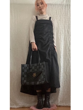 「SHEEN（シーン）のアイテム」を使った、kumanomi006さん（レディース・166cm）の秋コーディネート