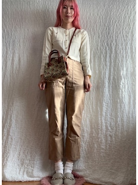 「clear（クリア）のアイテム」を使った、kumanomi006さん（レディース・166cm）の春コーディネート