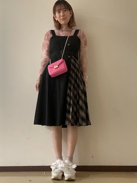 「RETRO GIRL（レトロガール）のアイテム」を使った、kumanomi006さん（レディース・166cm）の秋コーディネート