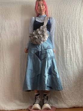 「Avail（アベイル）のアイテム（トップス）」を使った、kumanomi006さん（レディース・166cm）の春コーディネート