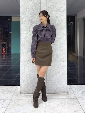 kannaさん(レディース・157cm)の秋コーディネート