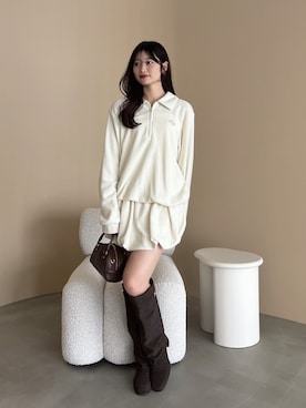 「dazzlin（ダズリン）のアイテム」を使った、kannaさん（レディース・157cm）の夏コーディネート
