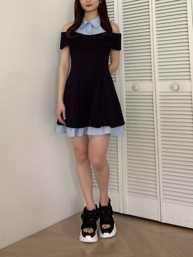 kannaさん（レディース・157cm）の夏コーディネート