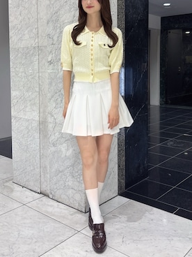 「dazzlin（ダズリン）のアイテム」を使った、kannaさん（レディース・157cm）の春コーディネート