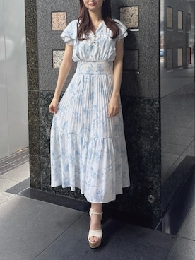 「dazzlin（ダズリン）のアイテム」を使った、kannaさん（レディース・157cm）の春コーディネート