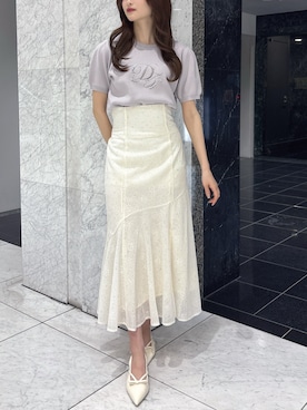 「dazzlin（ダズリン）のアイテム」を使った、kannaさん（レディース・157cm）の春コーディネート