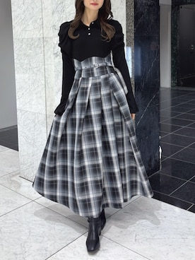 「dazzlin（ダズリン）のアイテム」を使った、kannaさん（レディース・157cm）の冬コーディネート