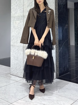 「dazzlin（ダズリン）のアイテム」を使った、kannaさん（レディース・157cm）の夏コーディネート