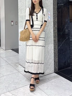 kannaさん（レディース・157cm）の夏コーディネート