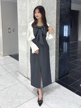 kannaさん（レディース・157cm）の春コーディネート