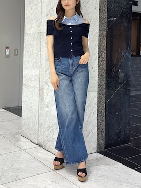 「dazzlin（ダズリン）のアイテム」を使った、kannaさん（レディース・157cm）の春コーディネート