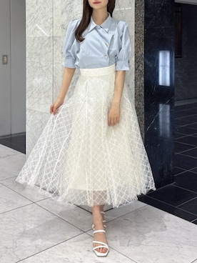 「dazzlin（ダズリン）のアイテム」を使った、kannaさん（レディース・157cm）の春コーディネート
