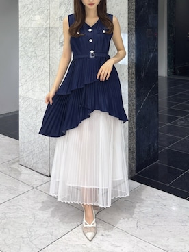 「dazzlin（ダズリン）のアイテム」を使った、kannaさん（レディース・157cm）の春コーディネート