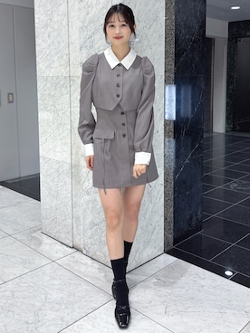 kannaさん（レディース・157cm）の冬コーディネート