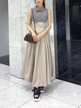 「dazzlin（ダズリン）のアイテム」を使った、kannaさん（レディース・157cm）の春コーディネート