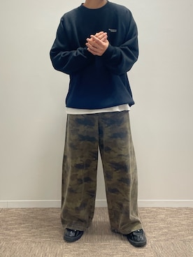 「アイテム（その他シューズ）」を使った、hamburgerboyさん（メンズ・170cm）の秋コーディネート