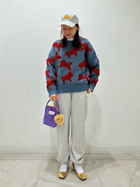 「アイテム（財布/小物、ベージュ系）」を使った、makironさん（レディース・164cm）の冬コーディネート