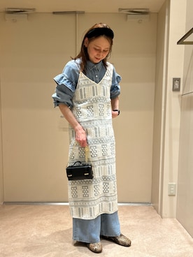 「ROSE BUD（ローズバッド）のアイテム（パンツ）」を使った、makironさん（レディース・164cm）の春コーディネート