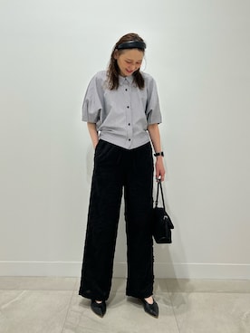 「ROSE BUD（ローズバッド）のアイテム（パンツ）」を使った、makironさん（レディース・164cm）の春コーディネート