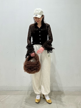 「ROSE BUD（ローズバッド）のアイテム」を使った、makironさん（レディース・164cm）の冬コーディネート