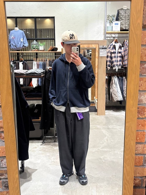 nicoページ セール】ワッフルジップパーカー（パーカー）｜niko and