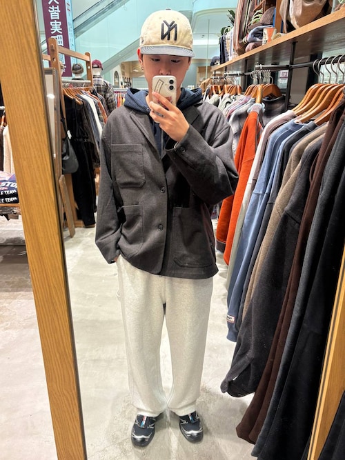 ウォッシュツイードワークジャケット（テーラードジャケット）｜niko