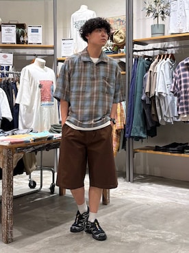 「アウトドア」｜sogoさん（メンズ・180cm）の春コーディネート