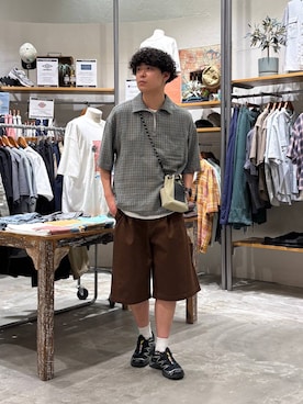 「アウトドア」｜sogoさん（メンズ・180cm）の春コーディネート