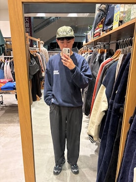 「Russell Athletic（ラッセルアスレティック）のアイテム」を使った、sogoさん（メンズ・180cm）の秋コーディネート