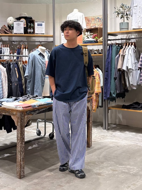 パジャマ柄イージーパンツ（その他パンツ）｜niko and（ニコアンド