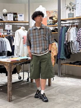 「アウトドア」｜sogoさん（メンズ・180cm）の春コーディネート