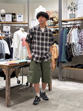 「アウトドア」｜sogoさん（メンズ・180cm）の春コーディネート