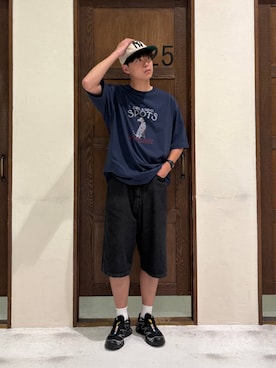 「niko and...（ニコアンド）のアイテム」を使った、sogoさん（メンズ・180cm）の夏コーディネート