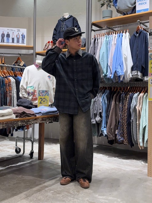 EXTRA WIDE DENIM PANTS【niko and JEANS 2025AW】（デニム