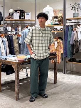 「アウトドア」｜sogoさん（メンズ・180cm）の春コーディネート