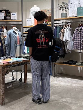 「アウトドア」｜sogoさん（メンズ・180cm）の春コーディネート