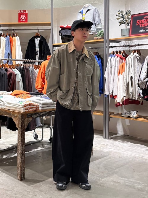 ワッフルヘンリーネックプルオーバー（Tシャツ/カットソー）｜niko and