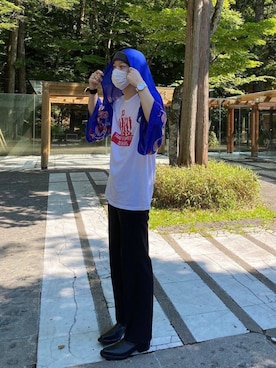 「TOGA PULLA（トーガ　プルラ）のアイテム」を使った、himikoさん（メンズ・184cm）の秋コーディネート