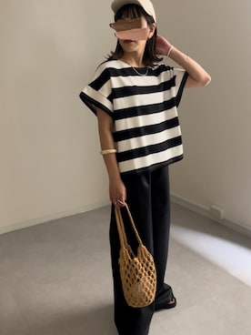 「ap retro（アプレトロ）のアイテム（帽子）」を使った、mamiさん（レディース・156cm）の春コーディネート