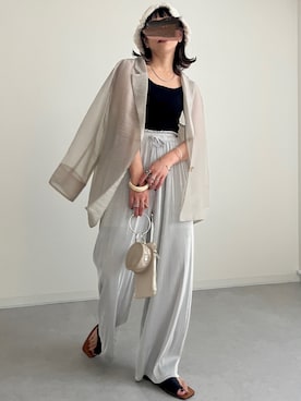 「ap retro（アプレトロ）のアイテム（帽子）」を使った、mamiさん（レディース・156cm）の春コーディネート