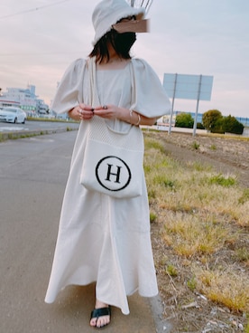 「ap retro（アプレトロ）のアイテム（帽子）」を使った、mamiさん（レディース・156cm）の春コーディネート