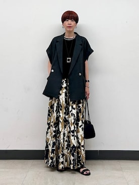 森さん（レディース・162cm）の夏コーディネート