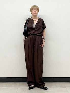 「シップス フォー ウィメン(SHIPS for women)」｜森さん（レディース・162cm）の夏コーディネート