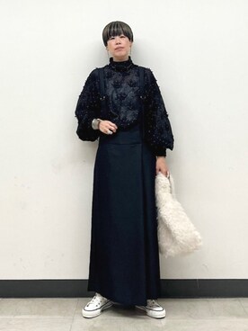 森さん(レディース・162cm)の秋コーディネート