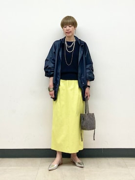 森さん(レディース・162cm)の春コーディネート
