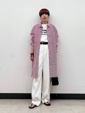森さん(レディース・162cm)の夏コーディネート