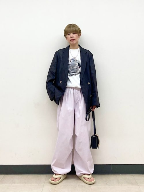 セール】〈手洗い可能〉裾ドロスト ナイロン カーゴ パンツ