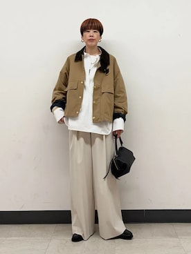 森さん(レディース・162cm)の秋コーディネート