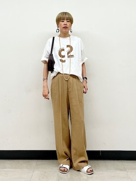 森さん（レディース・162cm）の夏コーディネート